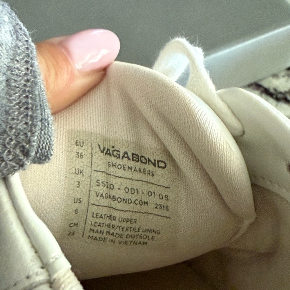 Women’s Vagabond Selena Sneakers White - Picture 6 of 6